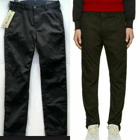 Diesel Men's Jogg Jeans Cotton Blend Slim Fit Sweat Chino Pants Size 28 - Picture 5 of 14